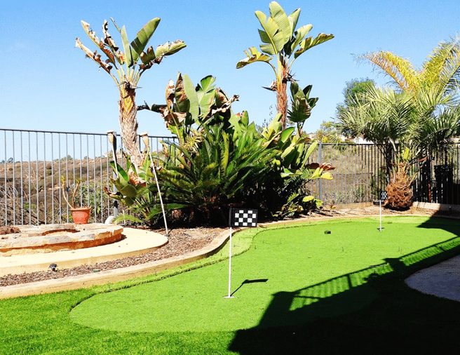 Artificial Putting Greens - Coronado Best Turf Landscapes, San Diego