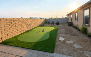 Artificial Putting Green, Paver Install Santee - Coronado Best Turf, San Diego