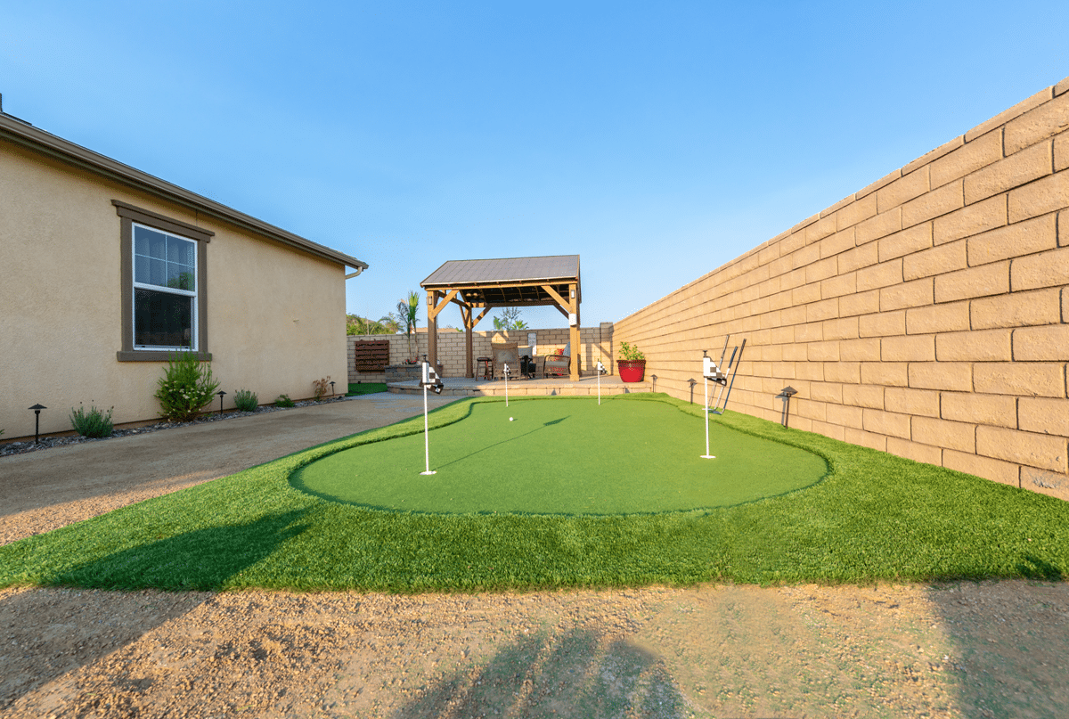 Artificial Putting Green, Paver Install Santee - Coronado Best Turf, San Diego